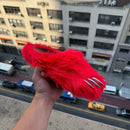 Bravest Studio Red Bear Claw Mules