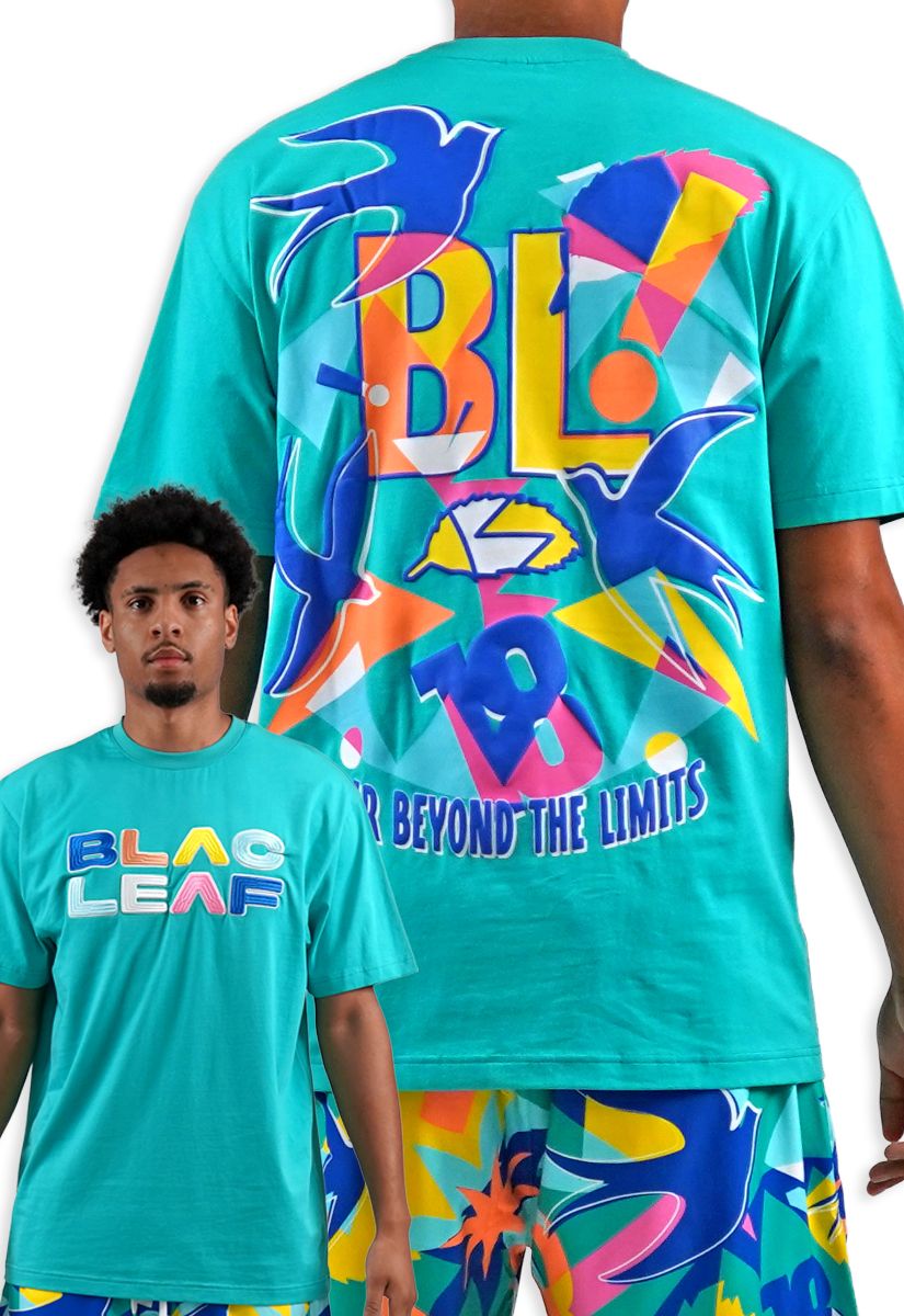 BLACK LEAF Soar Beyond Limits T-Shirt – Colorful Streetwear Statement