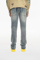 VALABASAS Cody Stacked Vintage Blue Jean