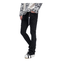 VALABASAS Steeltoe Stacked Jet Black Jean