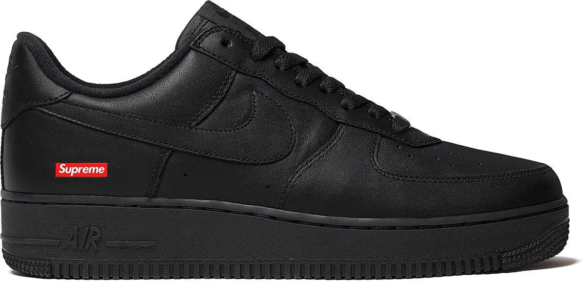 Supreme x Nike Air Force 1 Low Box Logo Sneakers