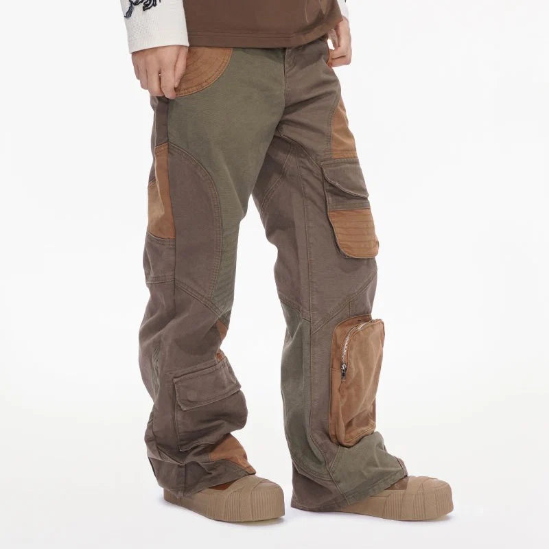Valabasas Handy Patchwork Jeans – Utility Cargo Denim