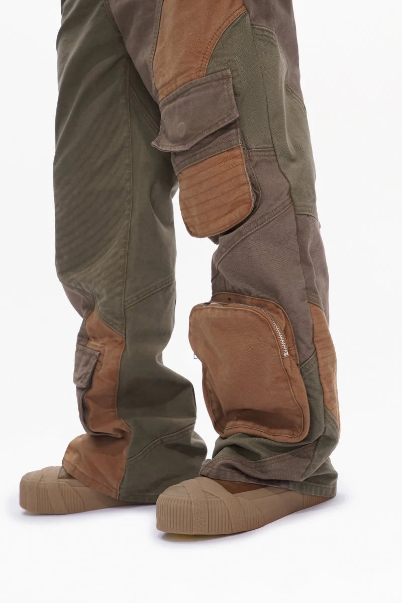 Valabasas Handy Patchwork Jeans – Utility Cargo Denim
