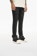 VALABASAS Ion Grey Washed Waxed Stacked Jean