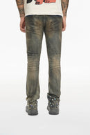 VALABASAS Ion Lt Dirt Vintage Wash Waxed Stacked Jean