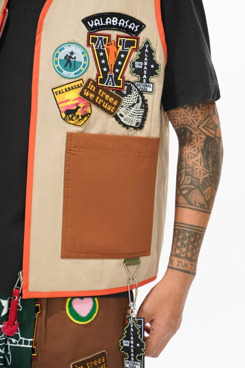 Valabasas Lantern Vest – Utility Streetwear Statement Vest