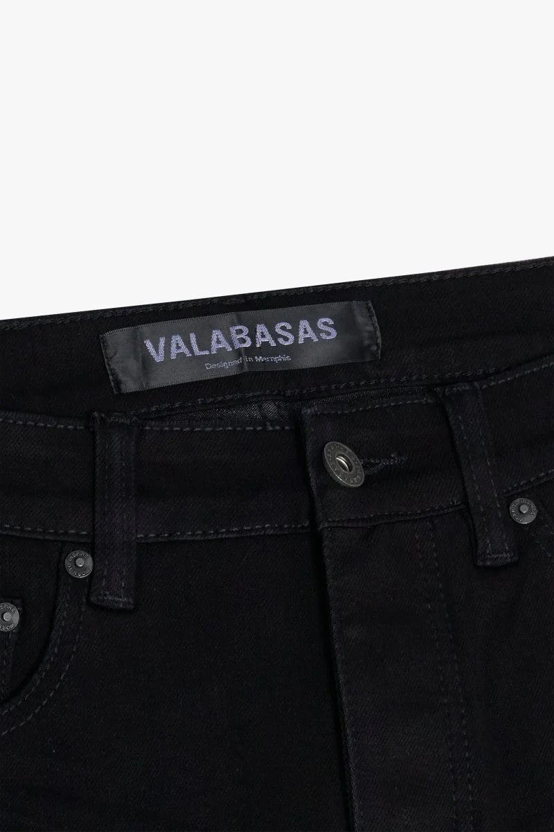 Valabasas "MR. FLEX" Black 4-Way Stretch Skinny Jean