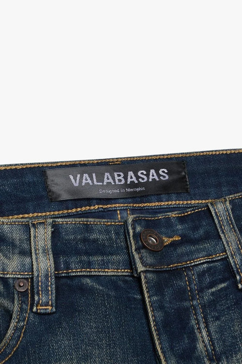 Valabasas Mr. Flex Skinny Dirty Dk. Blue Washed Jeans
