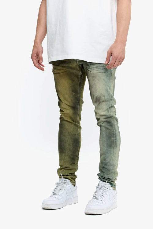 Valabasas Mr. Flex Skinny Yellow Vintage / Lt. Yellow Washed Jeans