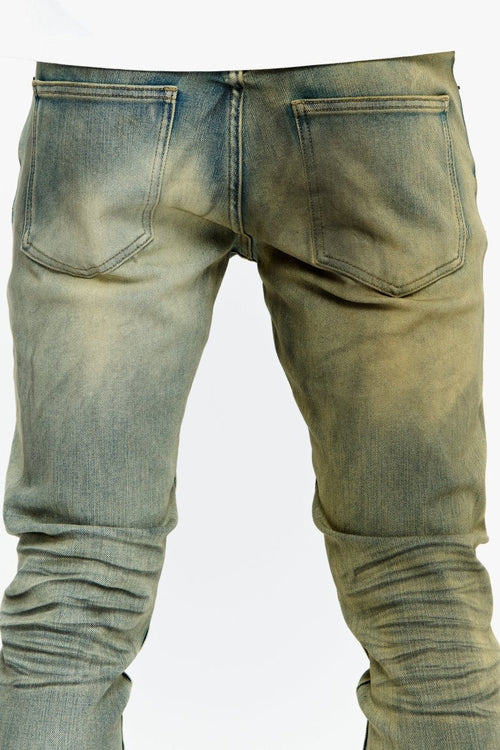 Valabasas Mr. Flex Skinny Yellow Vintage / Lt. Yellow Washed Jeans