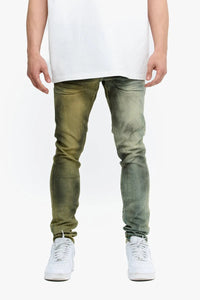 Valabasas Mr. Flex Skinny Yellow Vintage / Lt. Yellow Washed Jeans