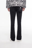 VALABASAS Steeltoe Stacked Jet Black Jean