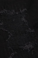 VALABASAS Tearaway Skinny Black Jeans