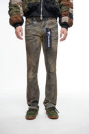 VALABASAS Wired Stacked Dirty Yellow Vintage Jeans