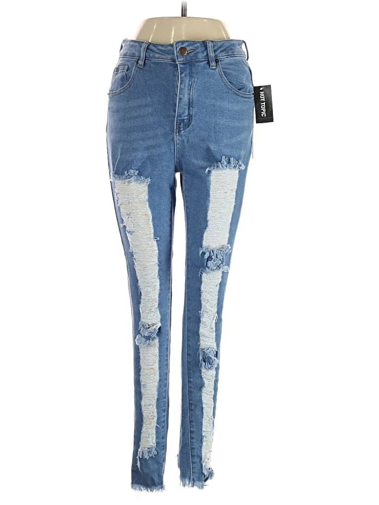 American Bazi Distressed Slim Fit Jeans – Light Wash